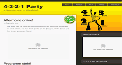 Desktop Screenshot of 4321-party.de
